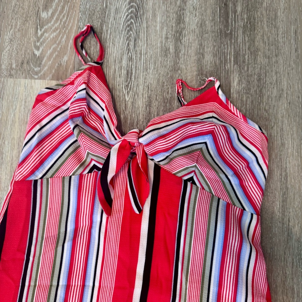 Trixxi Clothing Co. - Striped Red Multicolor Sundress - Size XS - Picture 5 of 7